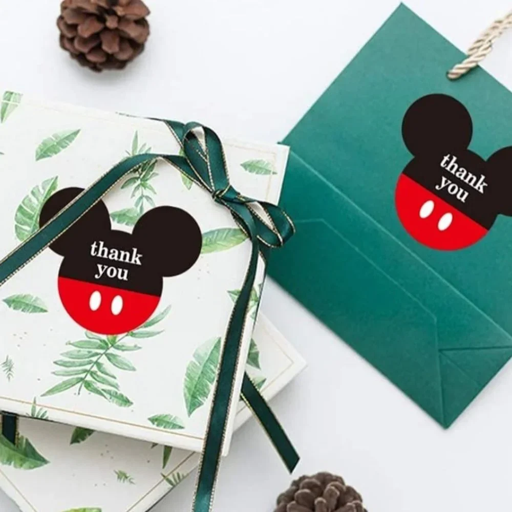 40 MICKEY & MINNIE THANK YOU Stickers 2
